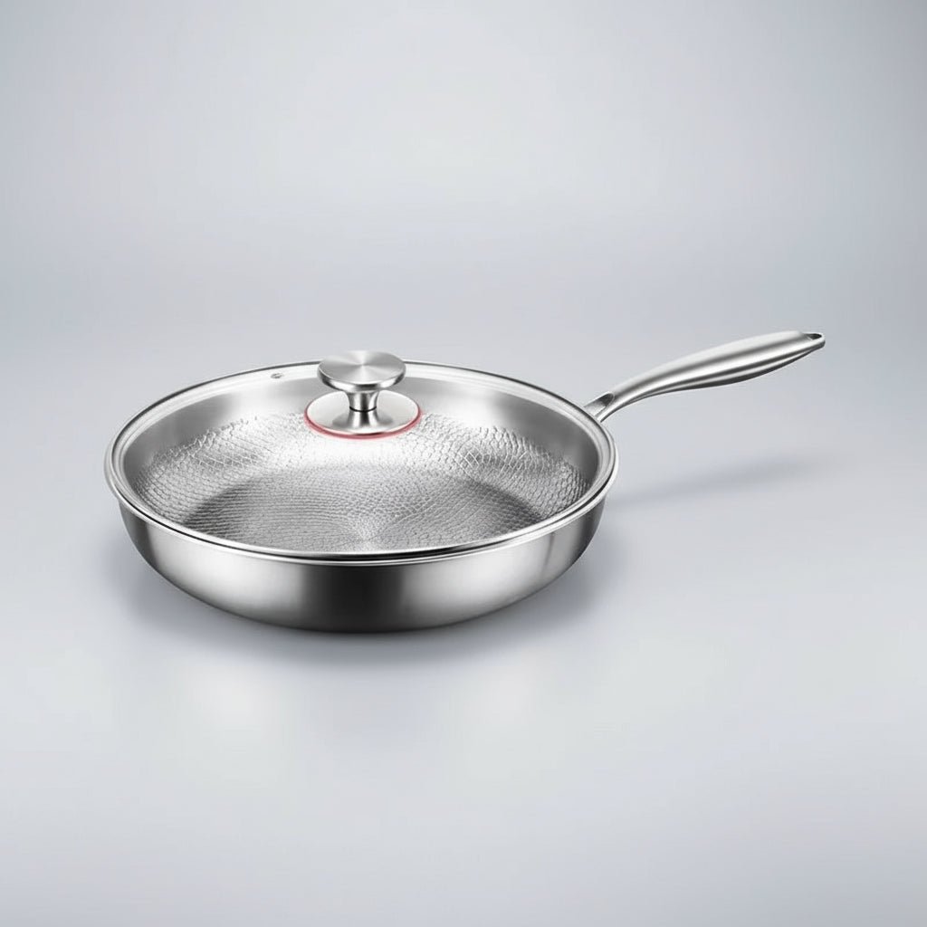 TitanForge Forged Titanium Frying Pan with Non-stick Coating | Bowlift