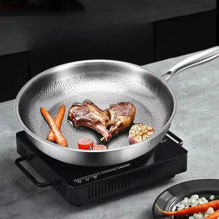 TitanForge Forged Titanium Frying Pan with Non-stick Coating | Bowlift