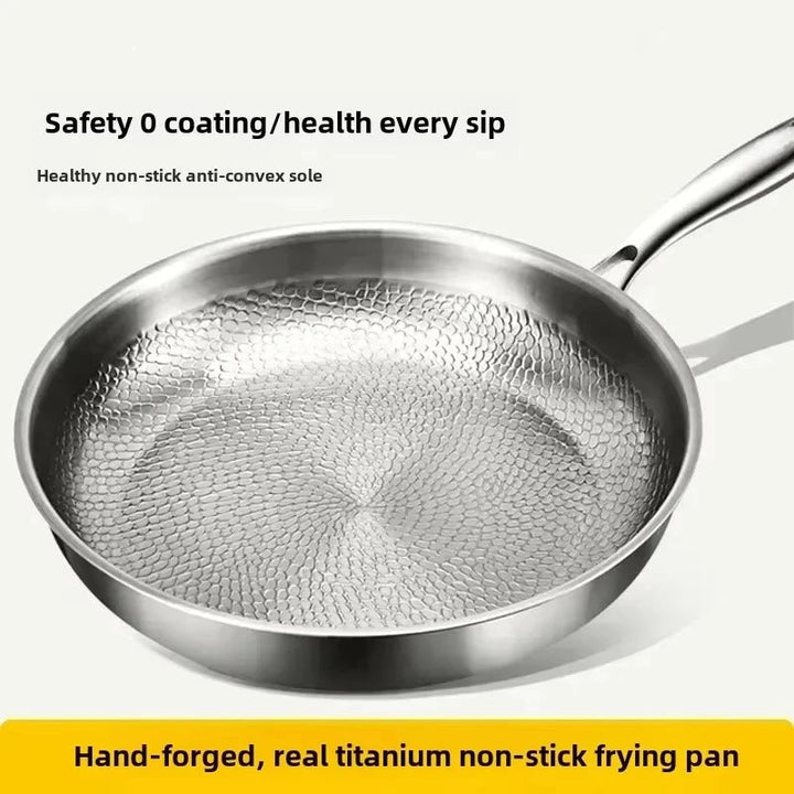 TitanForge Forged Titanium Frying Pan with Non-stick Coating | Bowlift