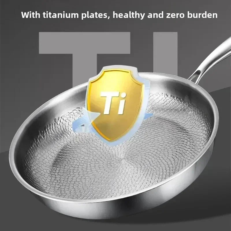 TitanForge Forged Titanium Frying Pan with Non-stick Coating | Bowlift