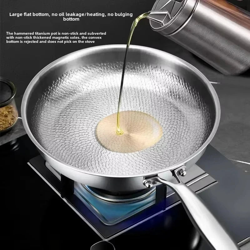 TitanForge Forged Titanium Frying Pan with Non-stick Coating | Bowlift