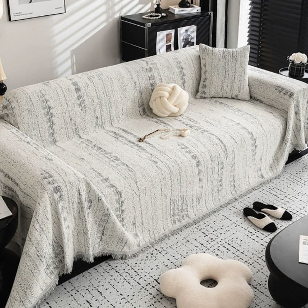 BowLift | Elegant chenille sofa cover with easy care