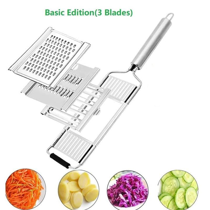 BowLift | Versatile kitchen slicer with interchangeable stainless steel blades