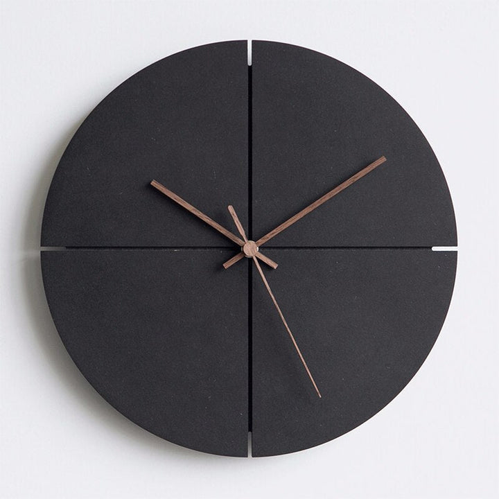 Minimalist Wall Clock 28 cm - Modern Design in Round and Square for Home and Office | Bowlift