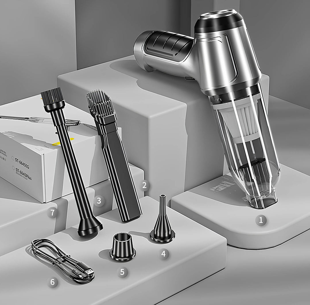 BowLift | VacPro™ | Cordless Handheld Vacuum Cleaner for Home & Car
