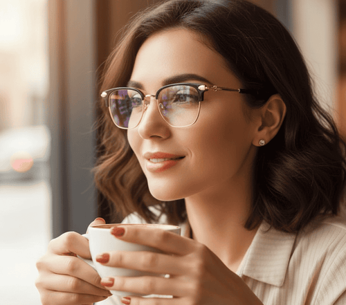 BowLift | Lightweight reading glasses with blue light filter for clear vision
