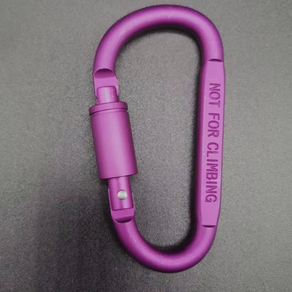 BowLift | D-förmiger Karabiner in mehreren Farben für Wandern & Camping