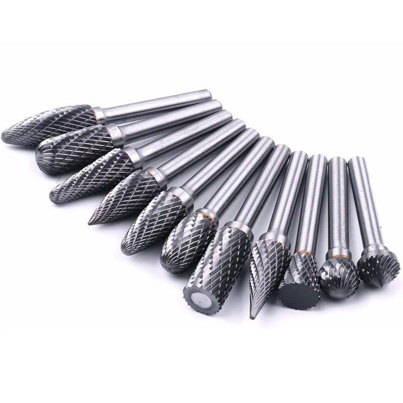 10 in 1 Tungsten Steel Grinding Head (10PCS) | Bowlift