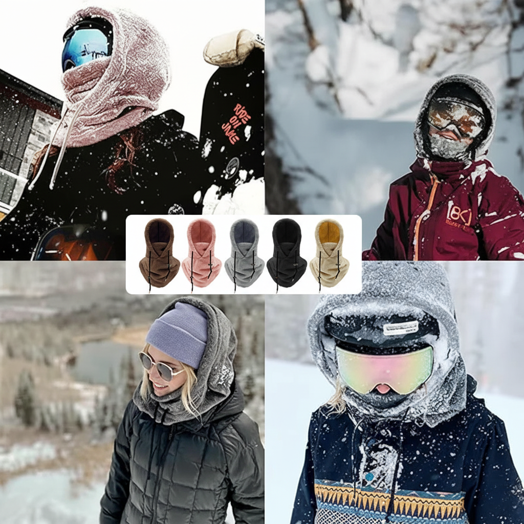 BowLift | 3-in-1 Winter cap for warmth & comfort