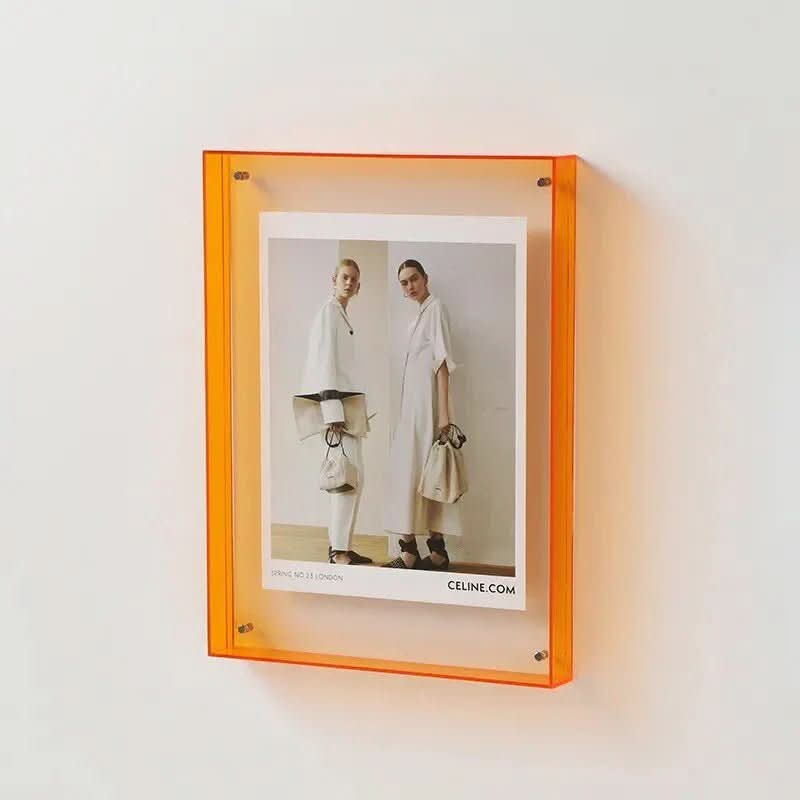 BowLift | Colorful Transparent Acrylic Photo Frame for Vivid Memories