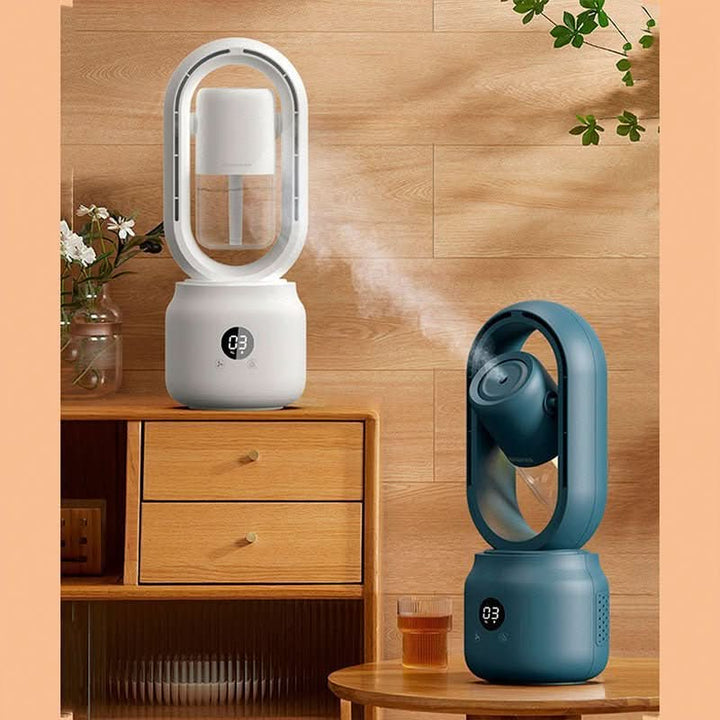 BowLift | Portable fan without blades with humidifier & nightlight