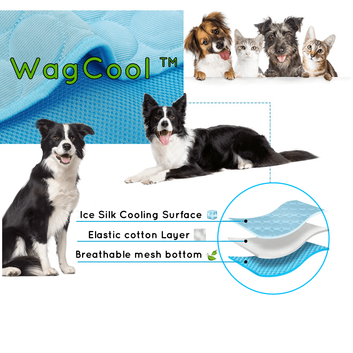 BowLift | Cooling dog mat for instant refreshment & comfort