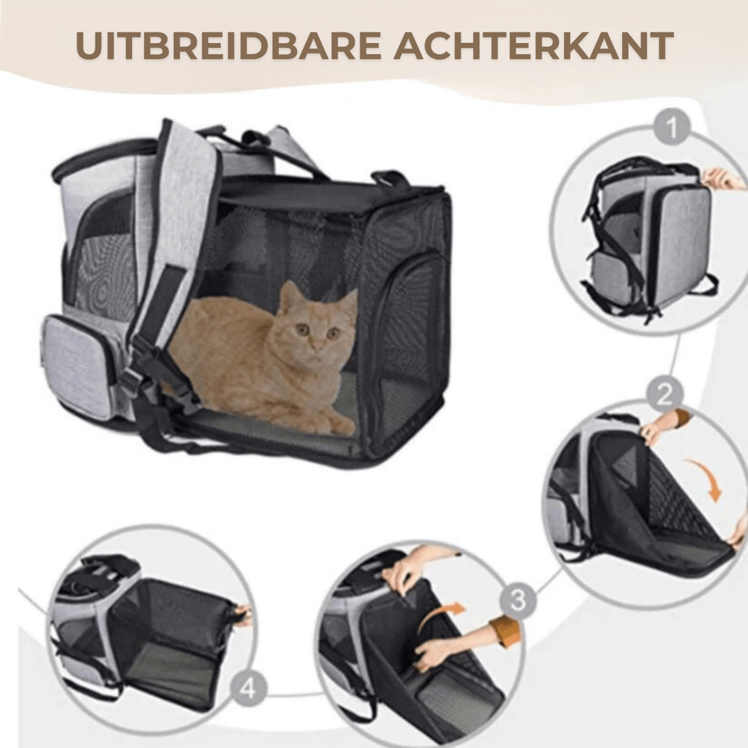 BowLift | Comfortable Cat Backpack with Viewing Window
