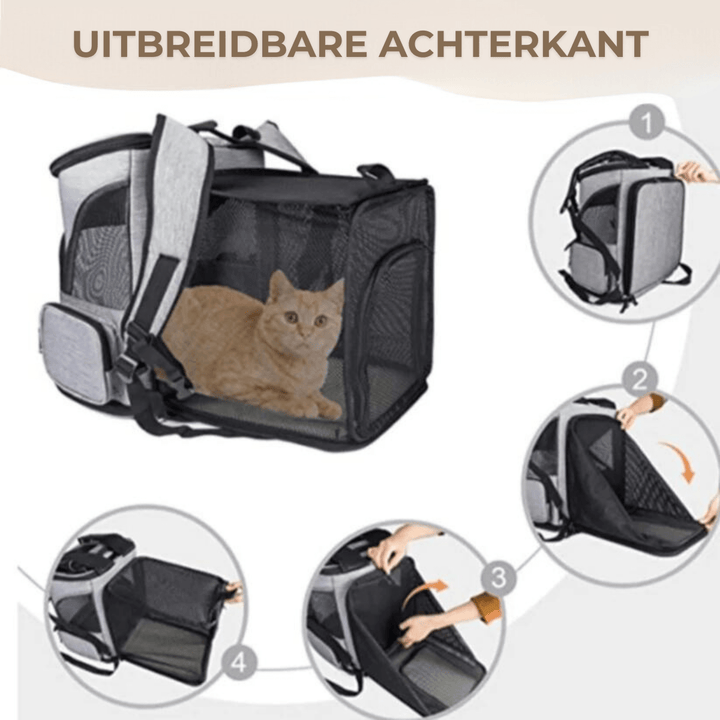 BowLift | Comfortable Cat Backpack with Viewing Window