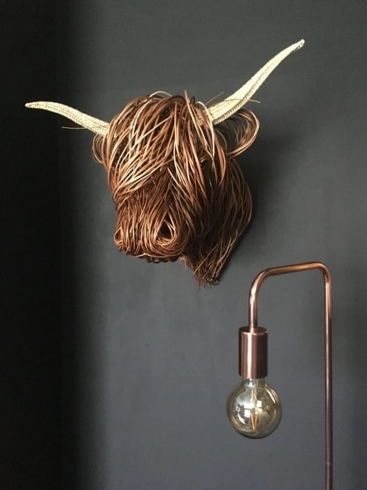 BowLift | Unique cow head wall decor for living spaces