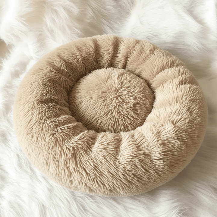 BowLift | Soothing Faux Fur Dog Bed for Relaxed & Cozy Sleep