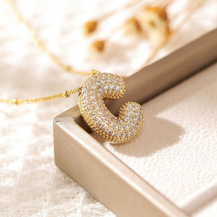 BowLift | Alphabet-Diamond-Pendant-Necklace