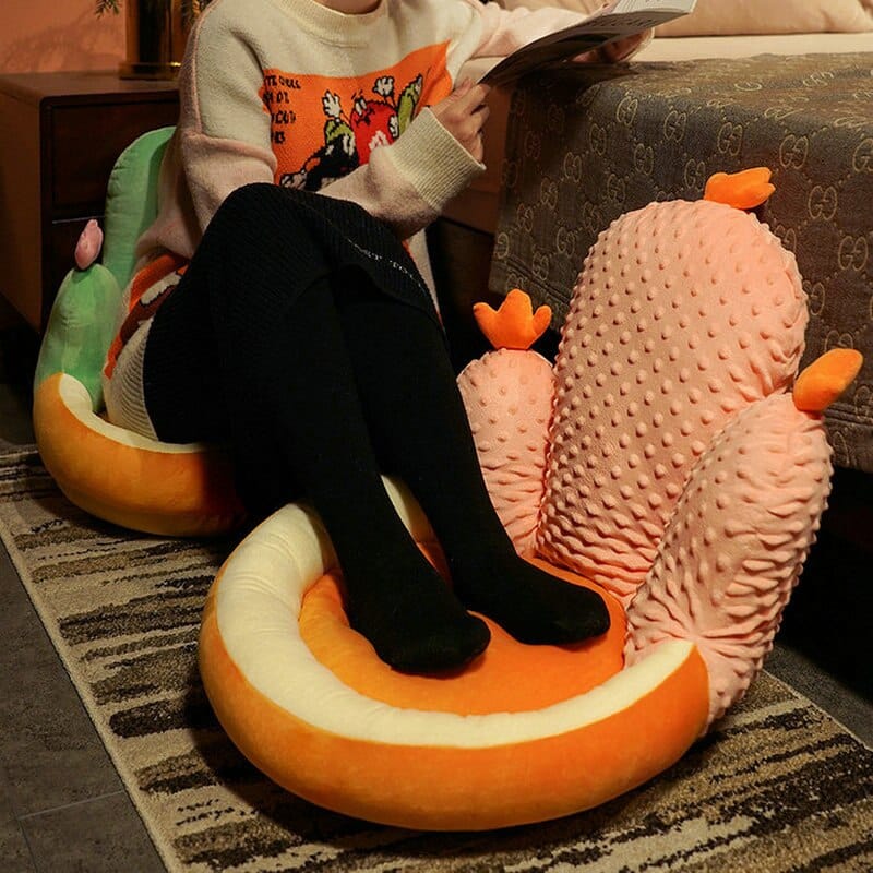 Cactus Chair Plush Cushion Bowlift