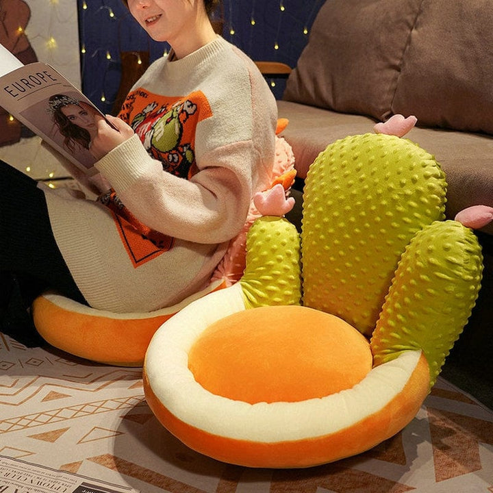 Cactus Chair Plush Cushion Bowlift