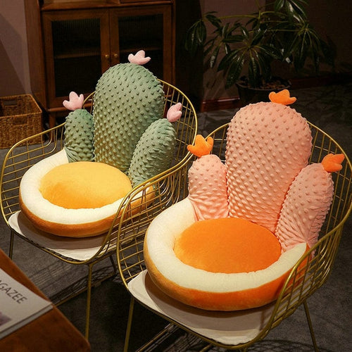 Cactus Chair Plush Cushion Bowlift