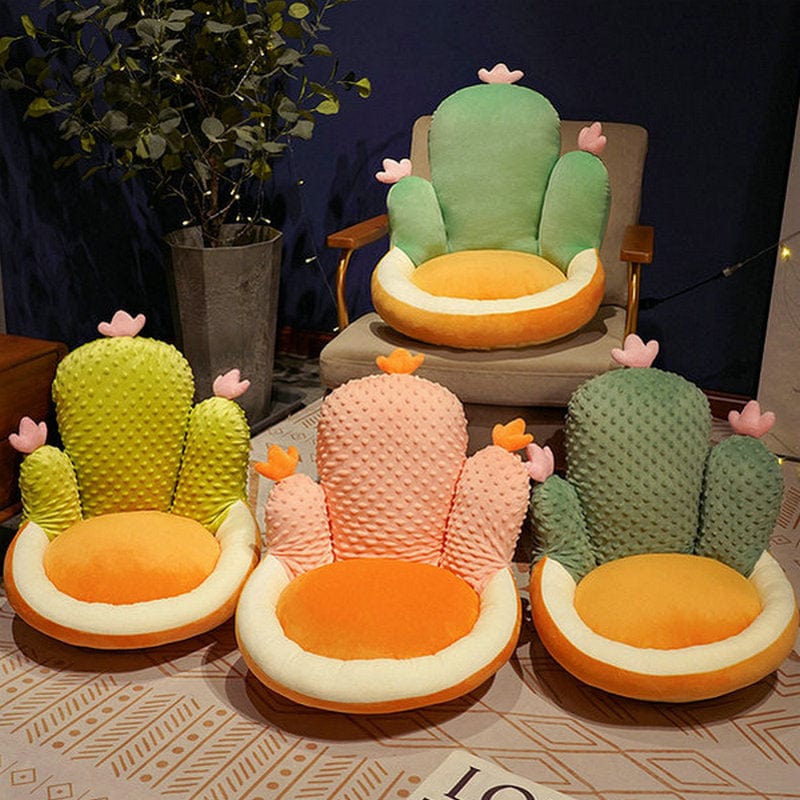 Cactus Chair Plush Cushion Bowlift