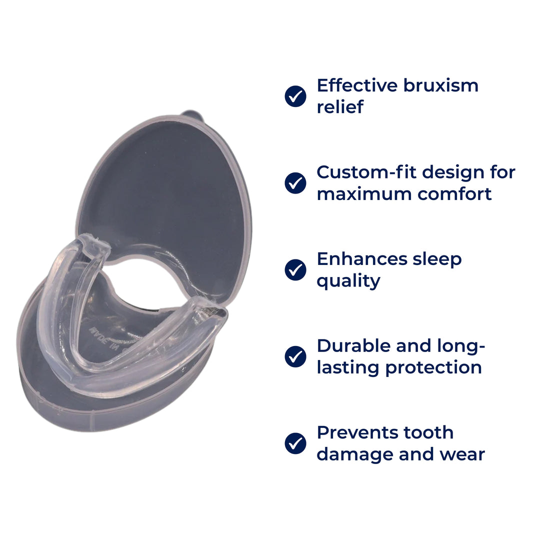 CalmGuard | Night Mouth Guard – Bruxism Relief – Custom-Fit – For Teeth Grinding & Jaw Clenching Bowlift
