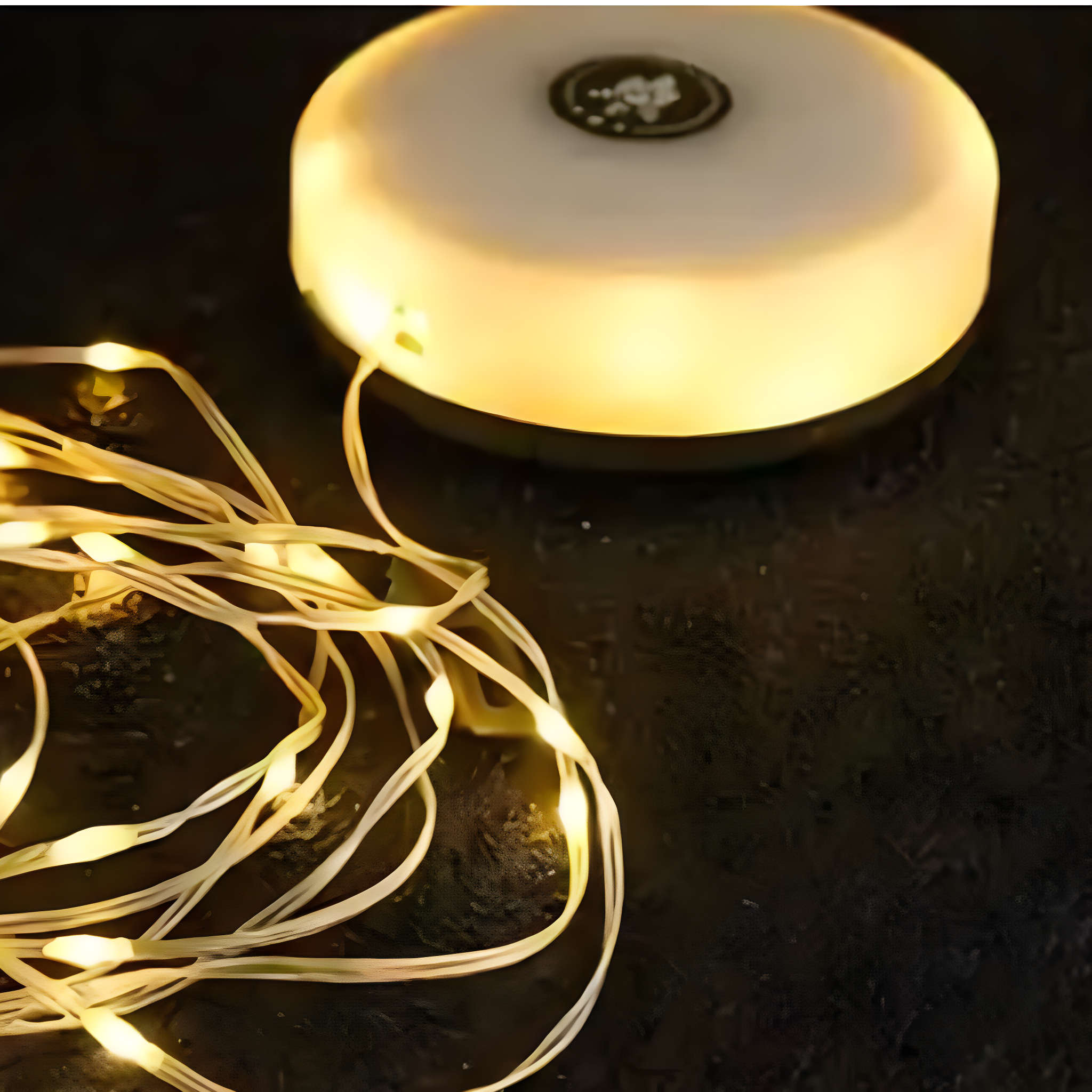 BowLift | CampBeam LED Outdoor String Lights – Rechargeable Waterproof Lights with Magnetic Hooks & 5 Lighting Modes