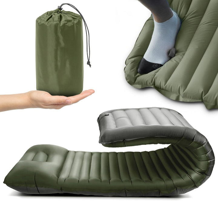 BowLift | Inflatable Camping Mattress | Waterproof, Portable & Easy Inflation for Outdoor Adventures