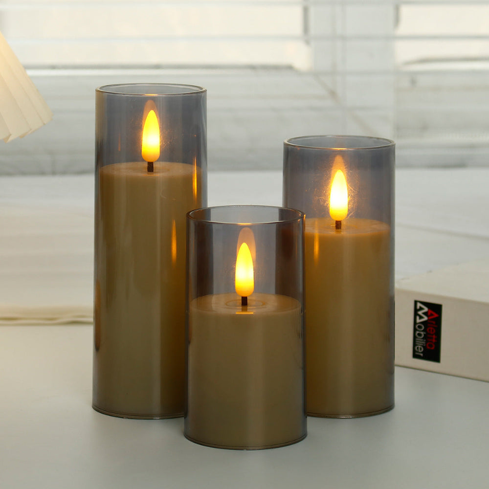 BowLift | Candle Holders LED Candles Remote Control Warm Flickering Flameless Light