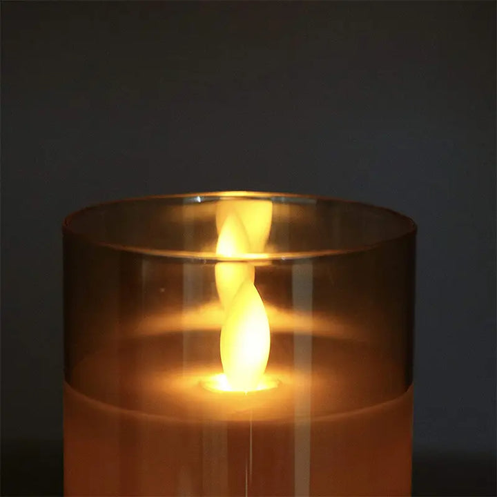 BowLift | LED Candles Glass Flickering Flameless Set