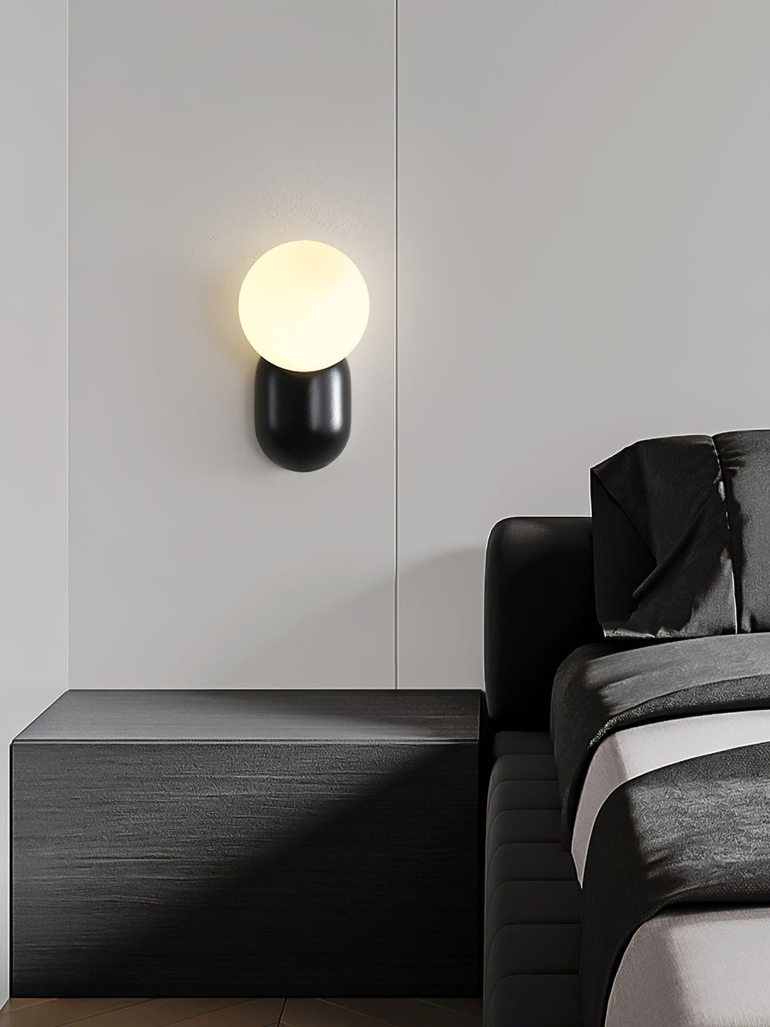 BowLift | ChicGlow Resin Wall Lamp – Elegance and Energy Efficiency in One