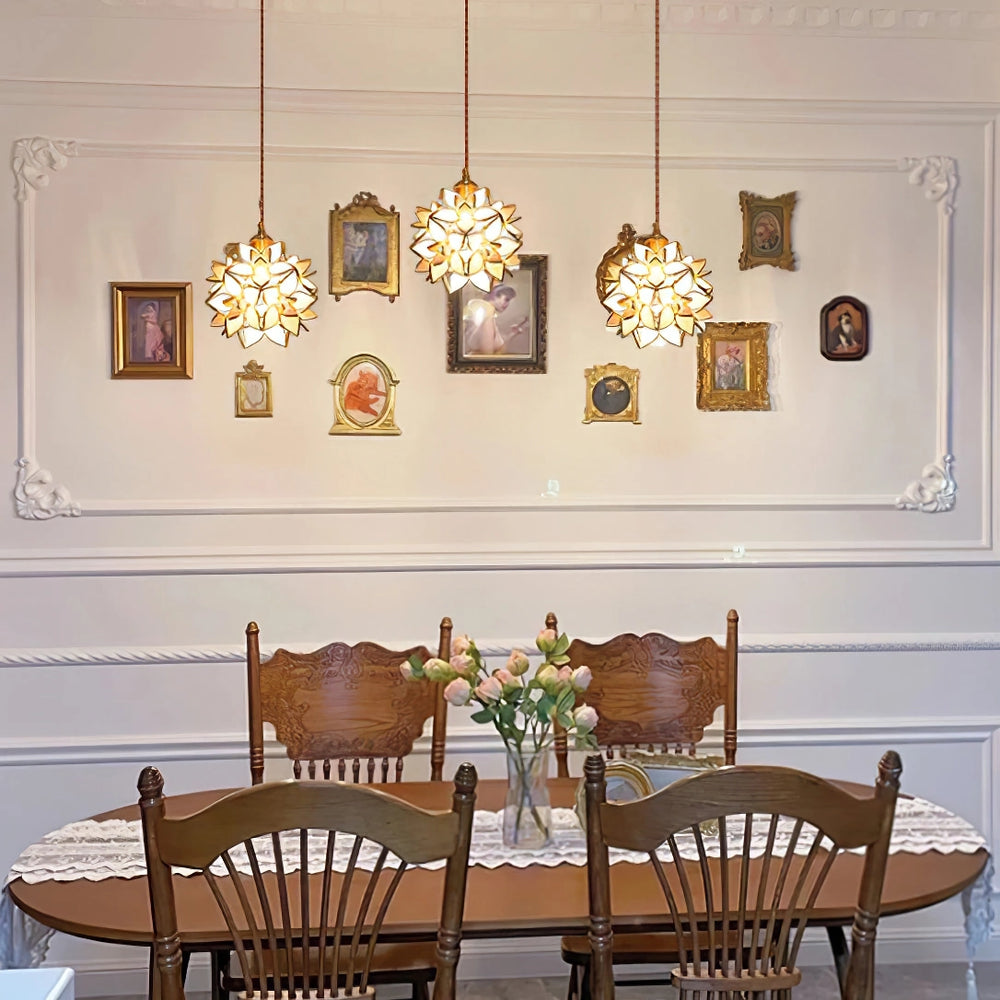 BowLift | Pendant Lamp with Natural Accent