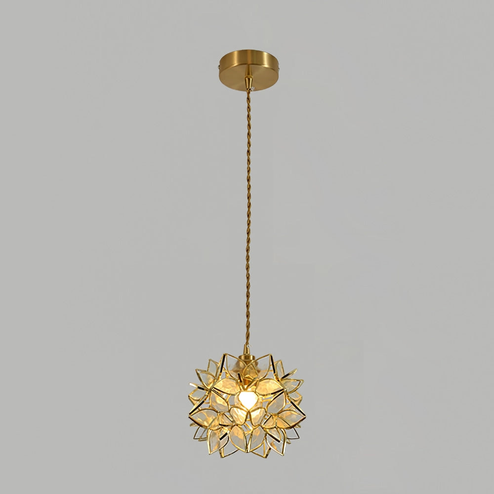 BowLift | Pendant Lamp with Natural Accent