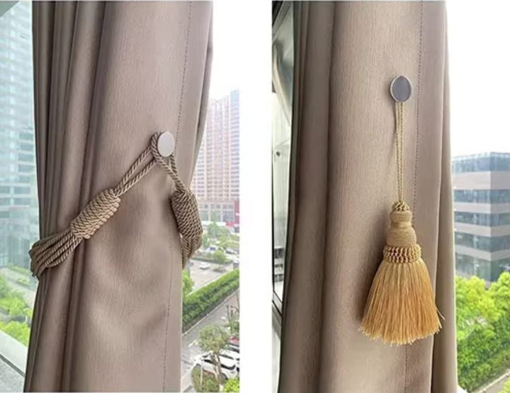 BowLift | Magnetic clip for curtains - Keeps your curtains securely closed - Practical and stylish