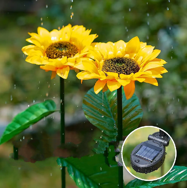 SolarBloom – Realistic Sunflower Garden Lamp for Outdoors Bowlift
