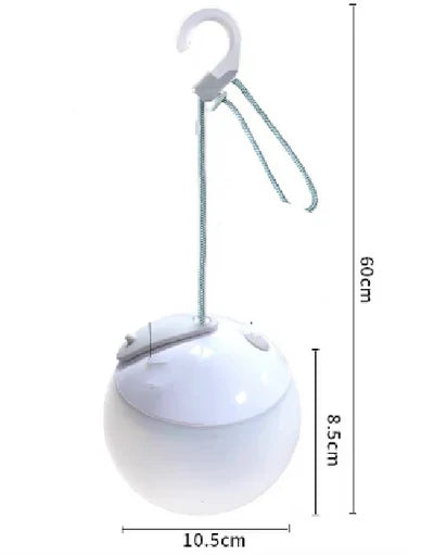 Retro Rechargeable Camping Lamp with USB Bowlift