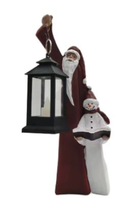 BowLift | Santa And Snowman Sculpture