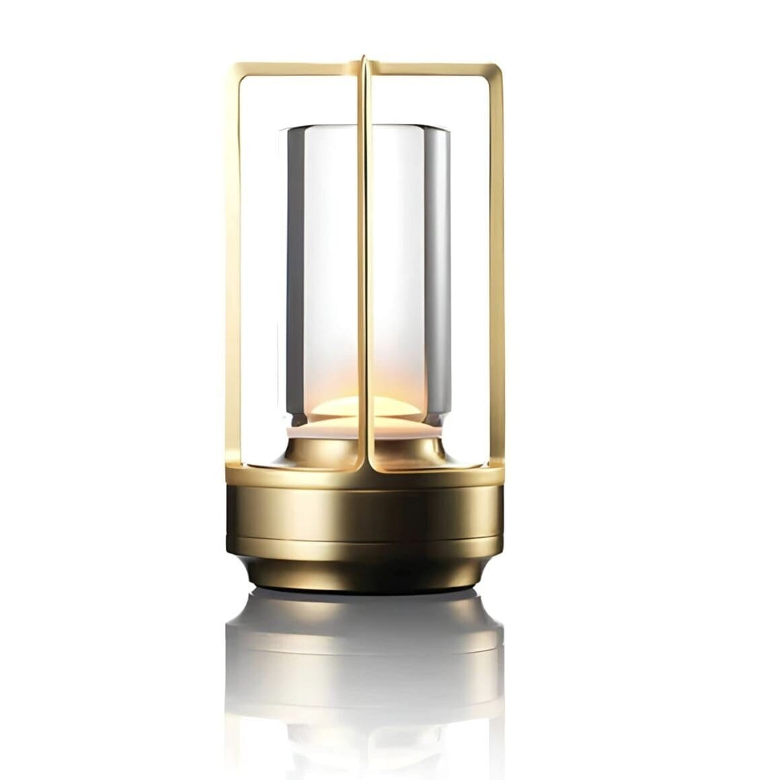 BowLift | Wireless Lantern Lamp with Crystal Shade