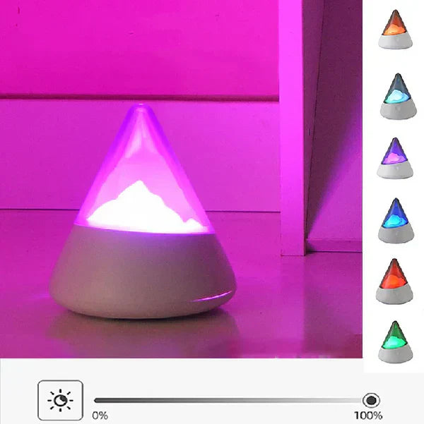 BowLift | Wireless LED Iceberg Night Light – Modern Design for Relaxed Lighting