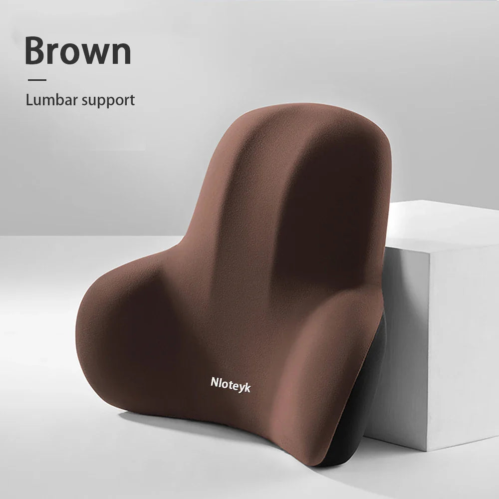 BowLift | Car Lumbar Support Back Cushion and Neck Pillow