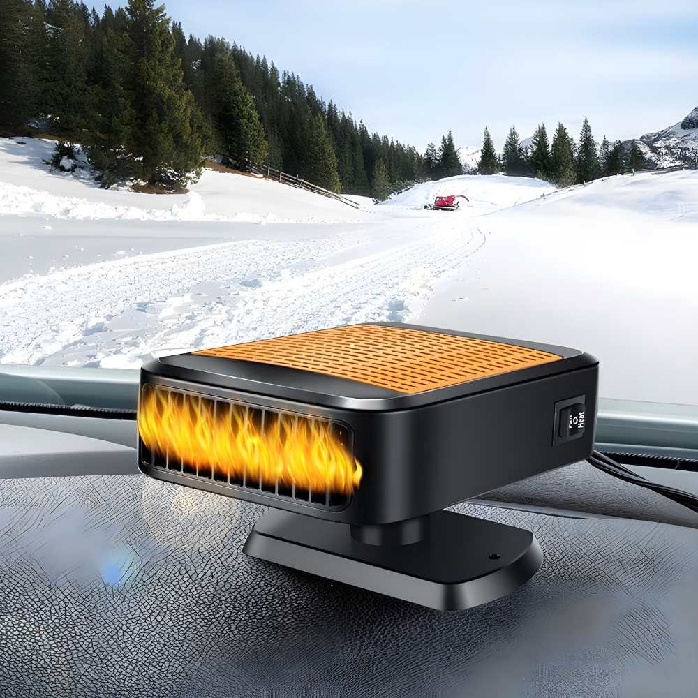 BowLift | Car Heater Defroster 12V Portable Windshield Fan Rapid Demist