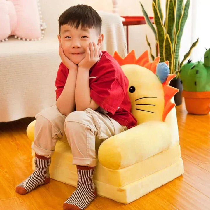 BowLift | Foldable Kids Bench with Soft Velvet & Foam