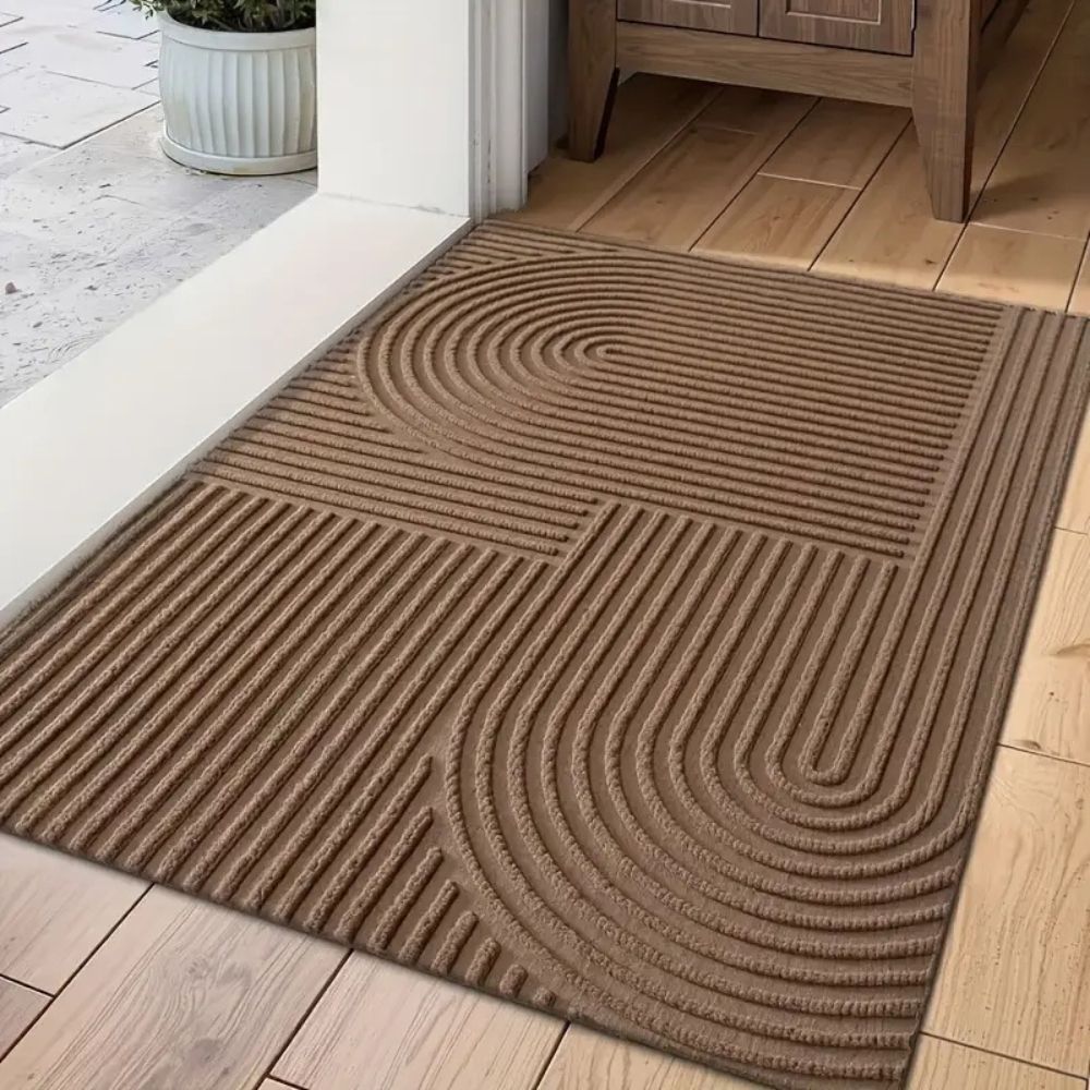 BowLift | Curved Thread Line Door Mat