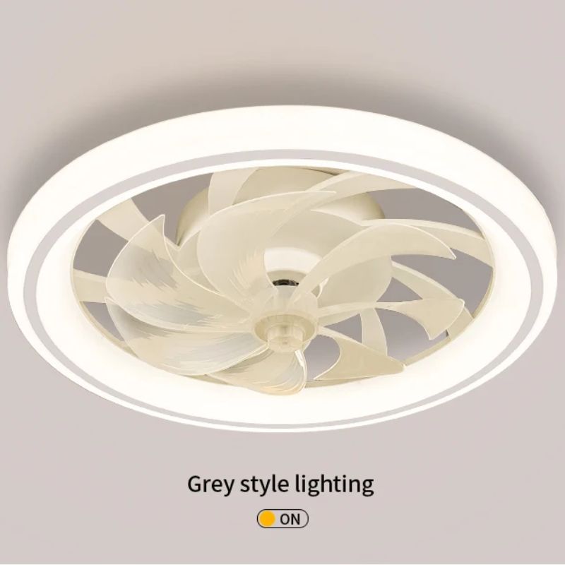 BowLift | Smart Bedroom Ceiling Fan with LED Lights