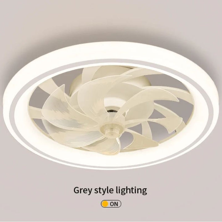 BowLift | Smart Bedroom Ceiling Fan with LED Lights