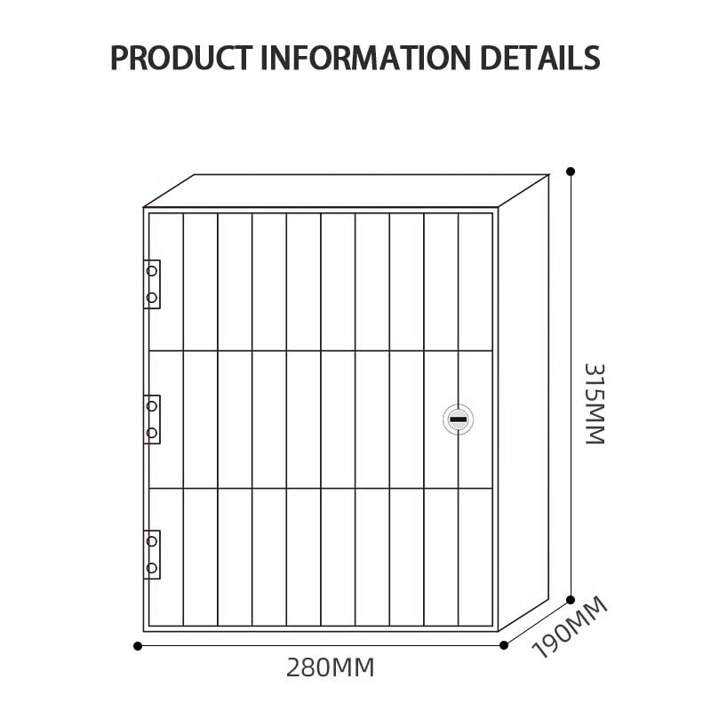 BowLift | Mobile Phone Storage Cabinet Transparent, Factory Employee Storage Cabinet Storage Box, Storage Box