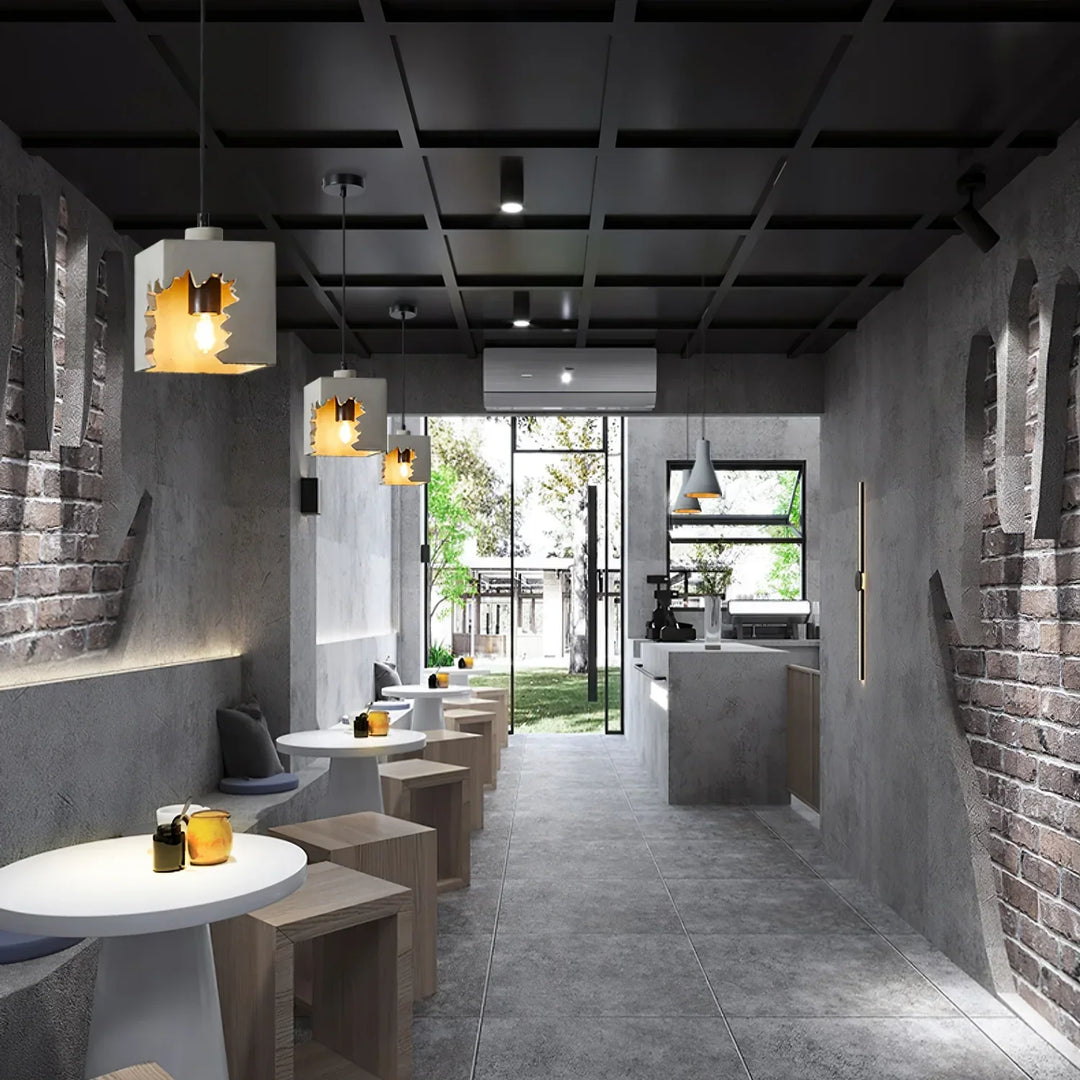 BowLift | Concrete Pendant Lamp in Scandinavian Design
