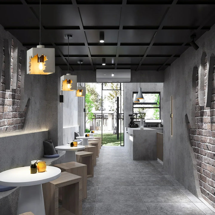 BowLift | Concrete Pendant Lamp in Scandinavian Design