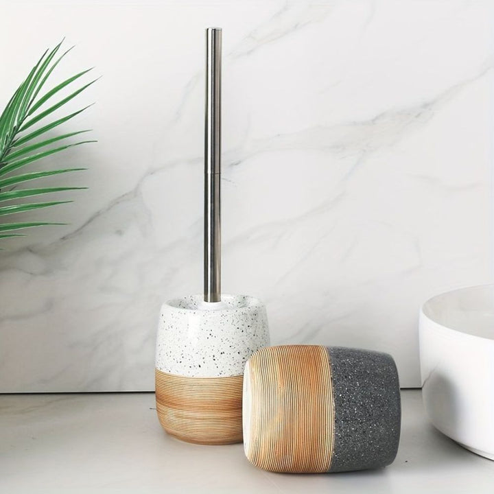 BowLift | Elegant Bathroom Toilet Brush & Holder Set