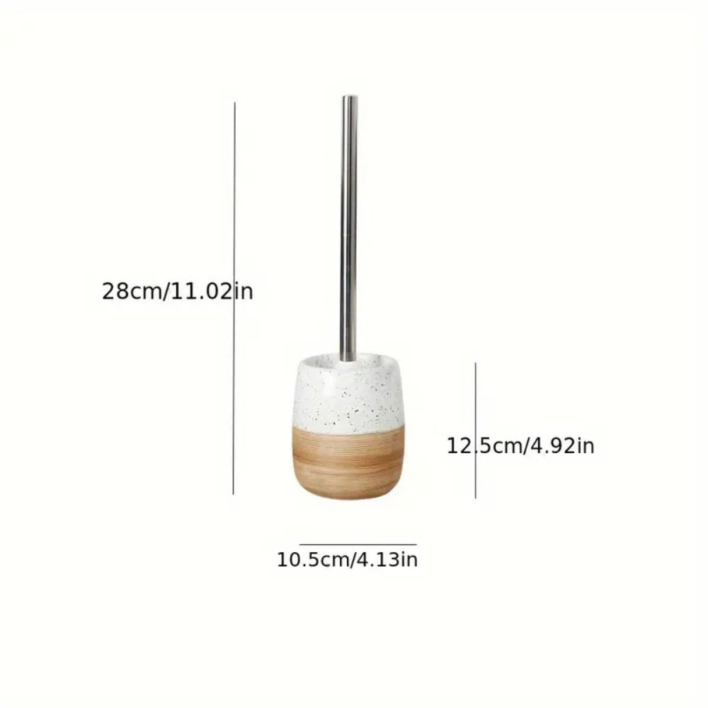 BowLift | Elegant Bathroom Toilet Brush & Holder Set